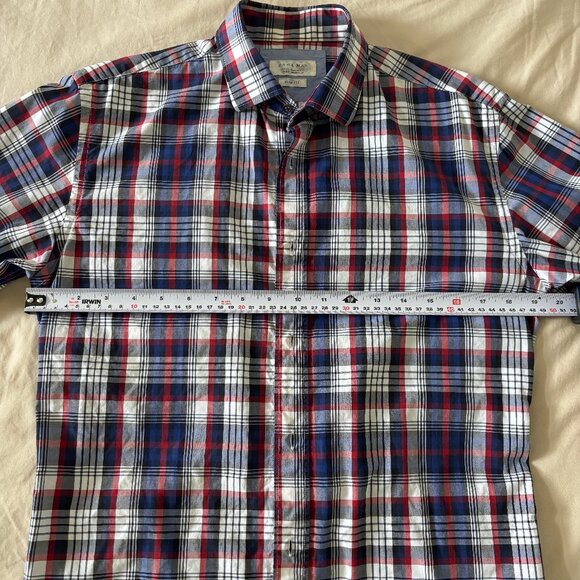 Zara Lightweight Shirt in Multicolor Plaid - Picture 4 of 10